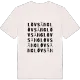 Lövsäng ordlek t-shirt