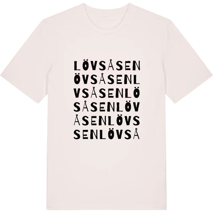 Lövsåsen ordlek t-shirt – t-shirt från PinShirt