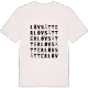 Lövsätter ordlek t-shirt