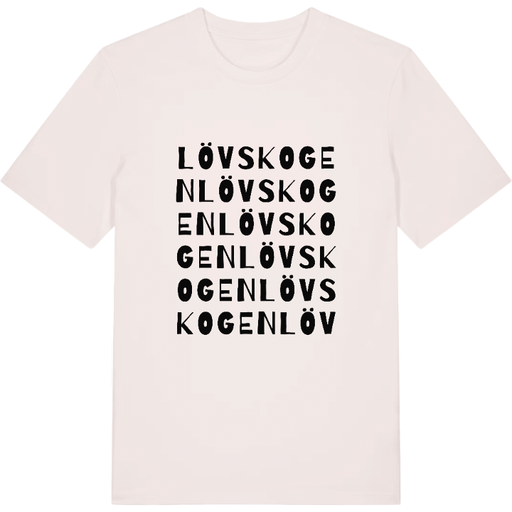 Lövskogen ordlek t-shirt – t-shirt från PinShirt