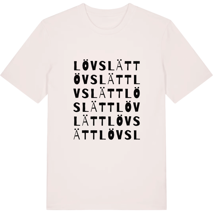 Lövslätt ordlek t-shirt – t-shirt från PinShirt