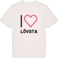 Jag älskar Lövsta t-shirt stort tryck
