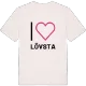 Jag älskar Lövsta t-shirt stort tryck