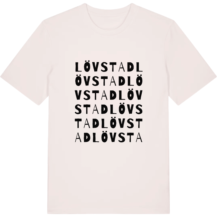 Lövstad ordlek t-shirt – t-shirt från PinShirt