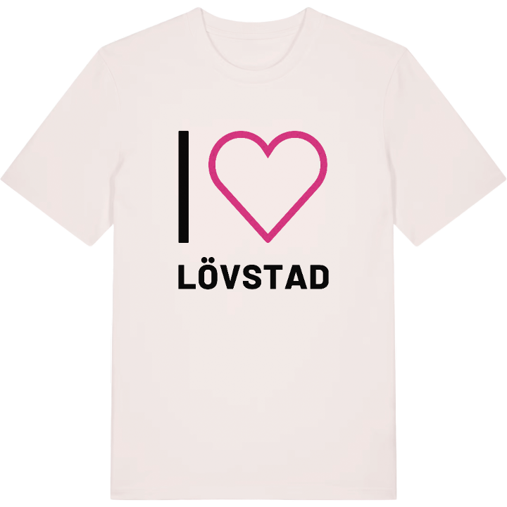 Jag älskar Lövstad t-shirt stort tryck – t-shirt från PinShirt