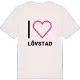 Jag älskar Lövstad t-shirt stort tryck