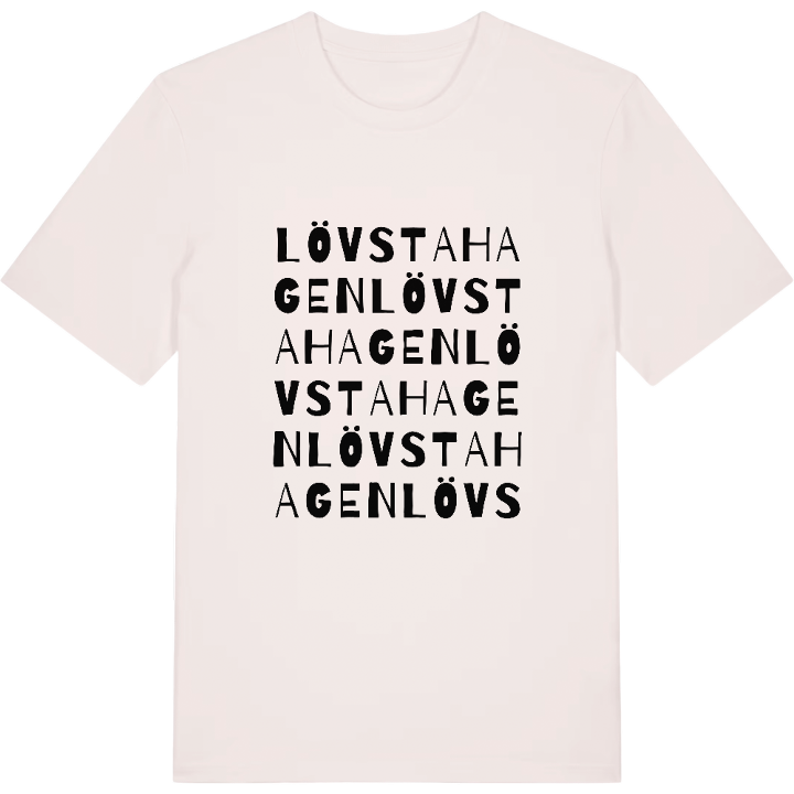 Lövstahagen ordlek t-shirt – t-shirt från PinShirt
