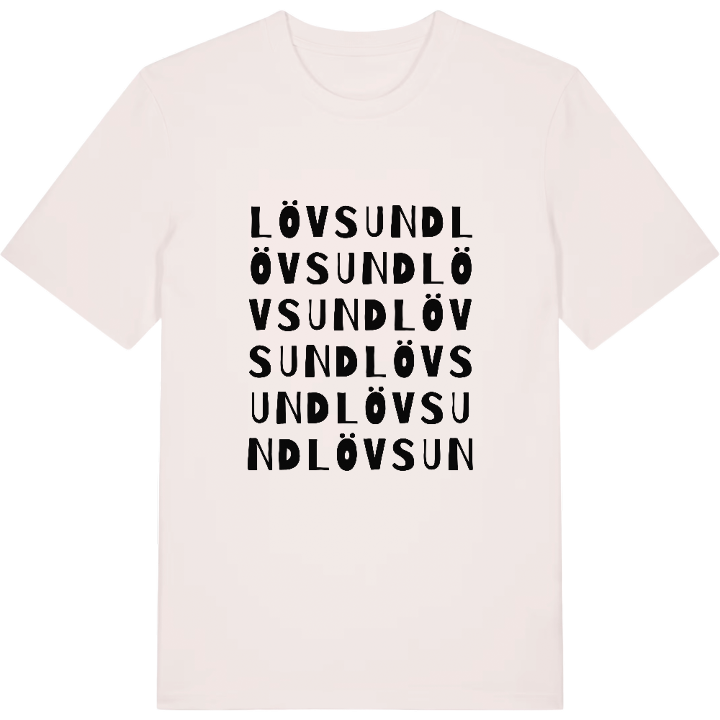Lövsund ordlek t-shirt – t-shirt från PinShirt