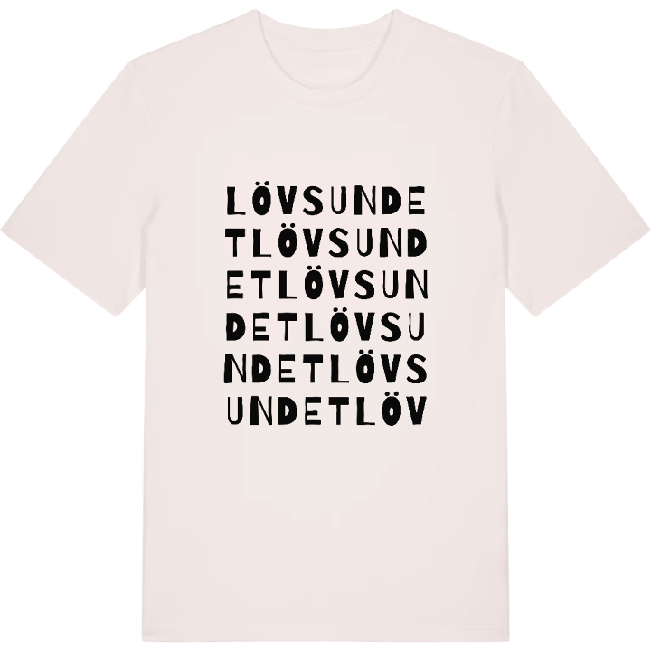 Lövsundet ordlek t-shirt – t-shirt från PinShirt