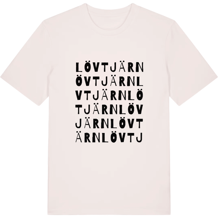Lövtjärn ordlek t-shirt – t-shirt från PinShirt