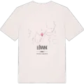 Lövvik karta t-shirt