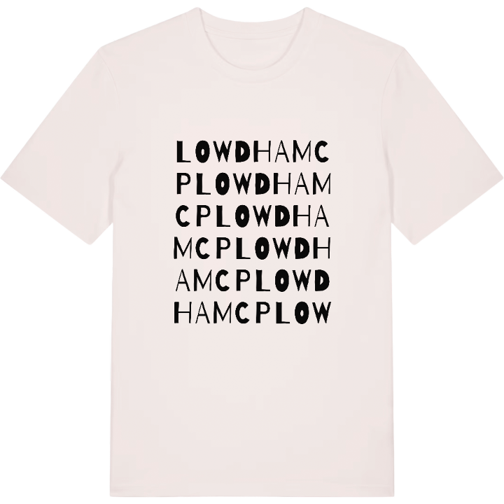 Lowdham CP ordlek t-shirt – t-shirt från PinShirt