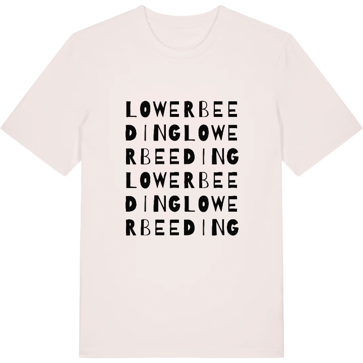 Lower Beeding ordlek t-shirt – t-shirt från PinShirt