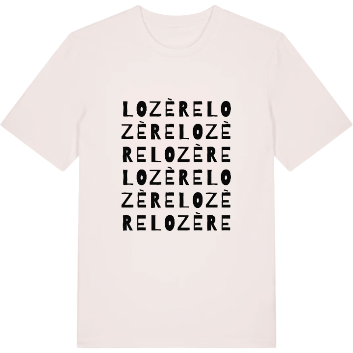 Lozère ordlek t-shirt – t-shirt från PinShirt
