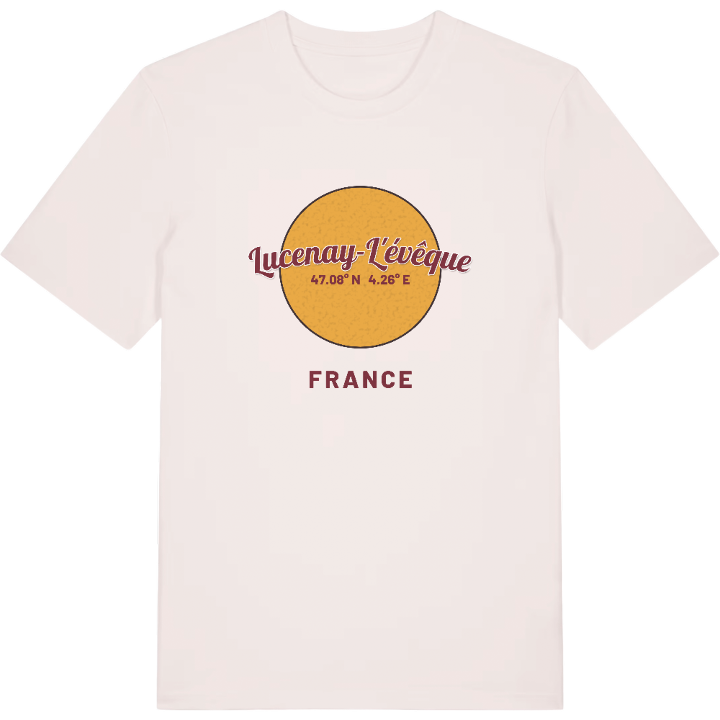 Lucenay-l'Évêque cirkel t-shirt – t-shirt från PinShirt
