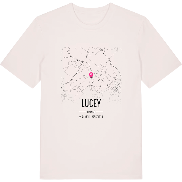 Lucey karta t-shirt – t-shirt från PinShirt