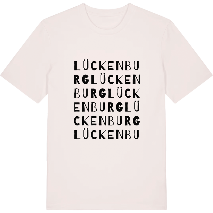 Lückenburg ordlek t-shirt – t-shirt från PinShirt