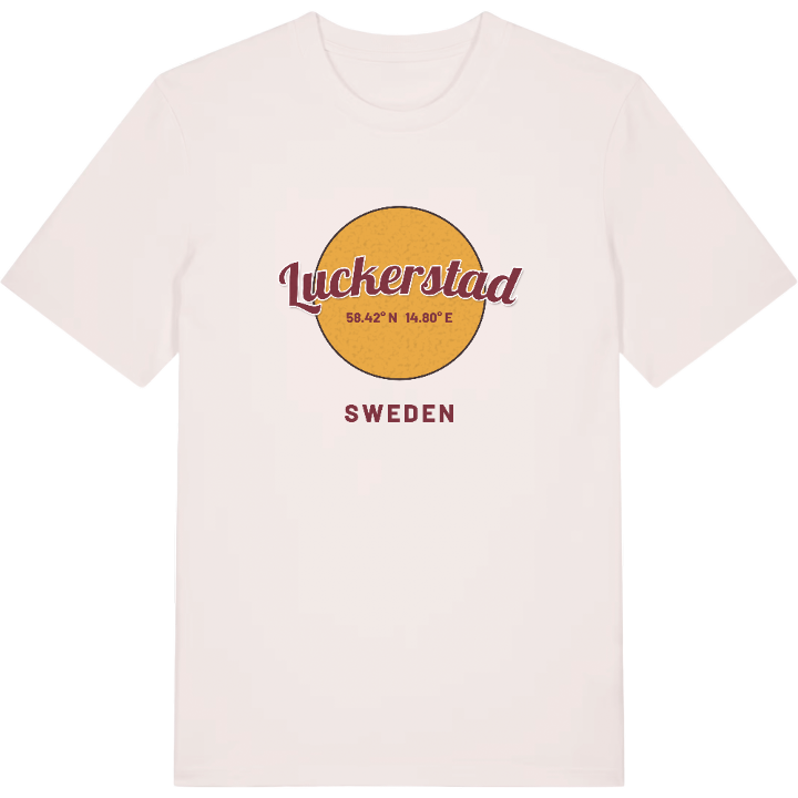 Luckerstad cirkel t-shirt – t-shirt från PinShirt