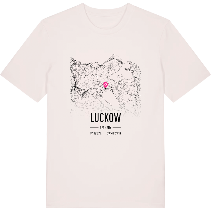 Luckow karta t-shirt – t-shirt från PinShirt