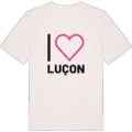 Jag älskar Luçon t-shirt stort tryck