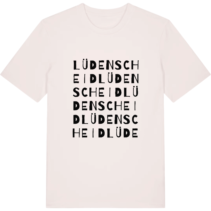 Lüdenscheid ordlek t-shirt – t-shirt från PinShirt