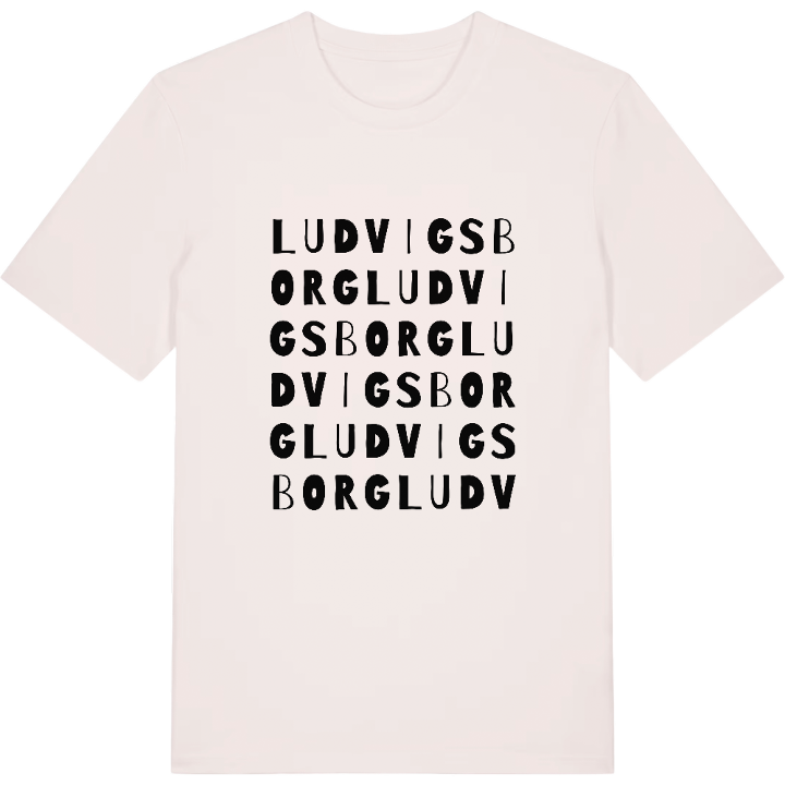 Ludvigsborg ordlek t-shirt – t-shirt från PinShirt