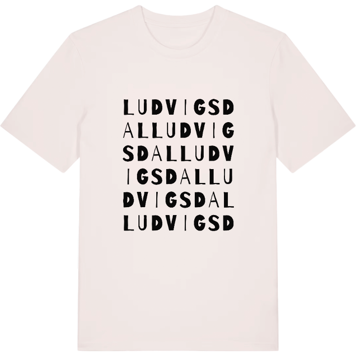 Ludvigsdal ordlek t-shirt – t-shirt från PinShirt