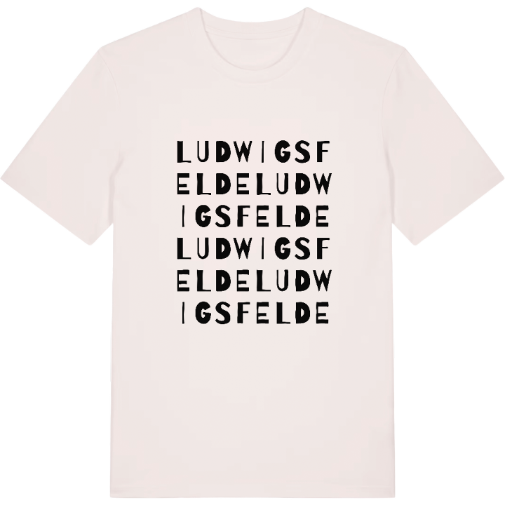 Ludwigsfelde ordlek t-shirt – t-shirt från PinShirt