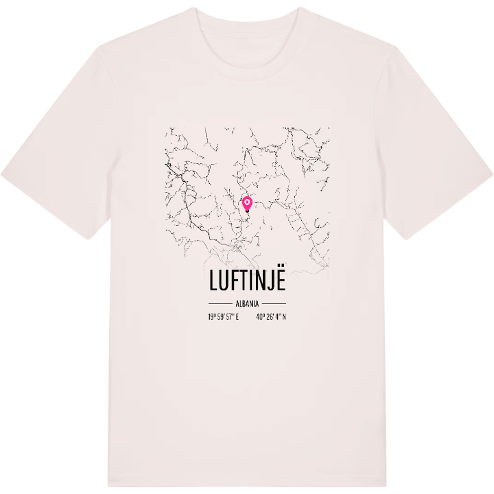 Luftinjë karta t-shirt – t-shirt från PinShirt