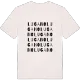 Lugano ordlek t-shirt