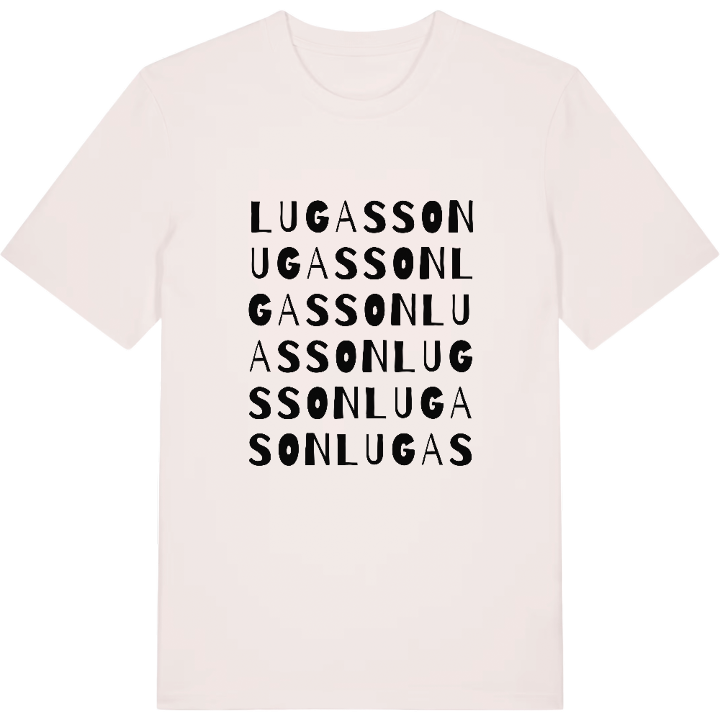Lugasson ordlek t-shirt – t-shirt från PinShirt