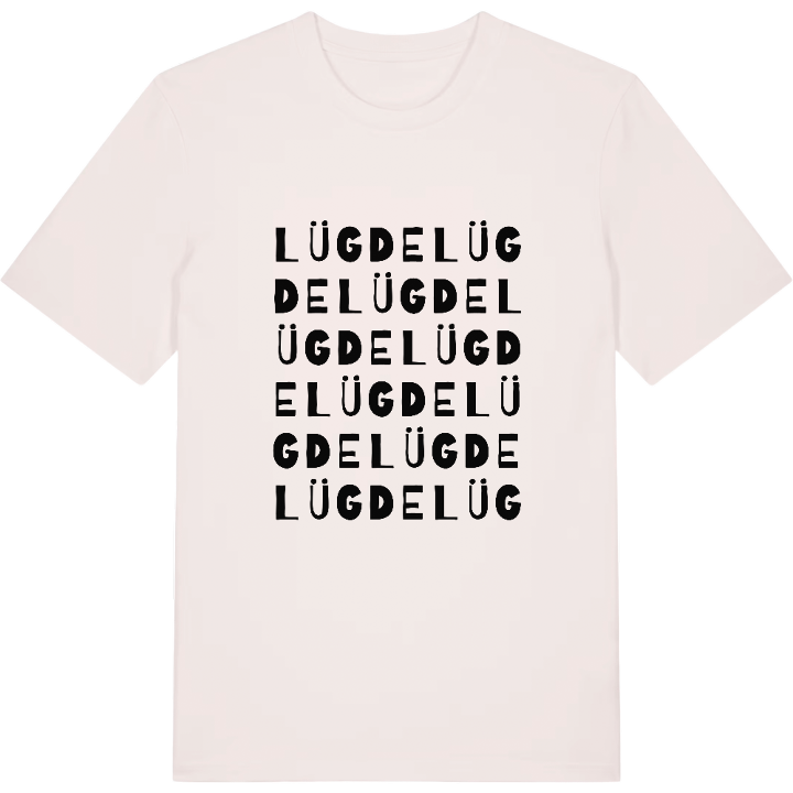 Lügde ordlek t-shirt – t-shirt från PinShirt