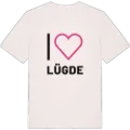Jag älskar Lügde t-shirt stort tryck
