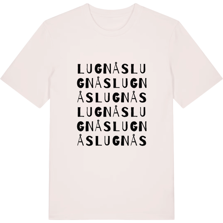 Lugnås ordlek t-shirt – t-shirt från PinShirt