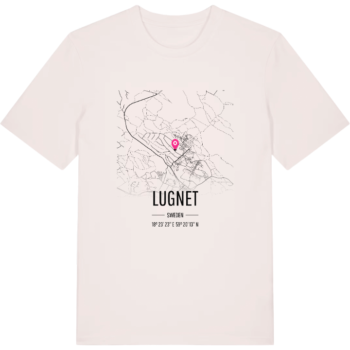 Lugnet karta t-shirt – t-shirt från PinShirt