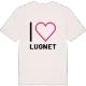 Jag älskar Lugnet t-shirt stort tryck