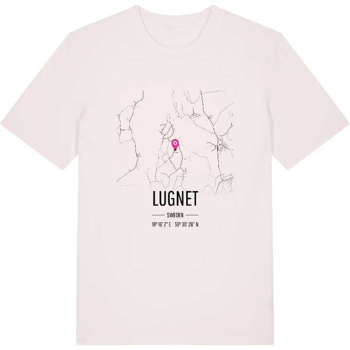 Lugnet karta t-shirt – t-shirt från PinShirt