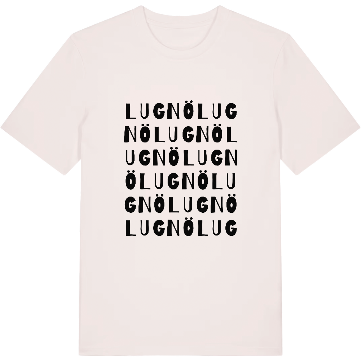 Lugnö ordlek t-shirt – t-shirt från PinShirt