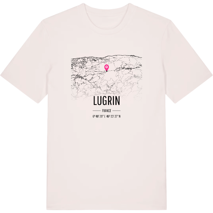 Lugrin karta t-shirt – t-shirt från PinShirt