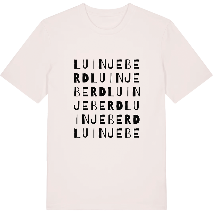Luinjeberd ordlek t-shirt – t-shirt från PinShirt