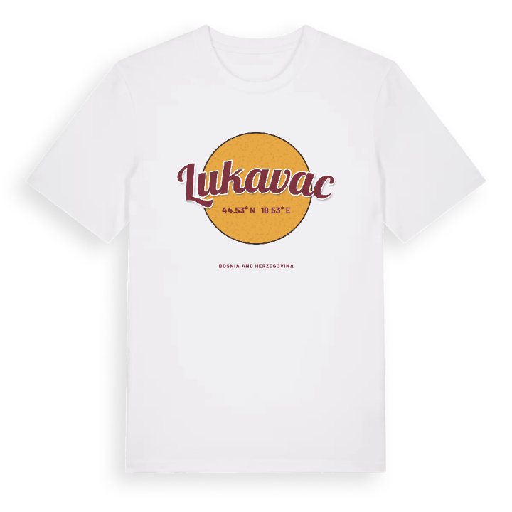Lukavac cirkel t-shirt – t-shirt från PinShirt