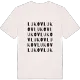 Lukov ordlek t-shirt
