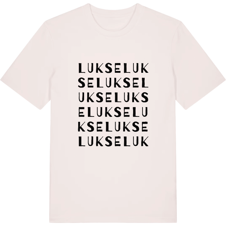 Lukse ordlek t-shirt – t-shirt från PinShirt