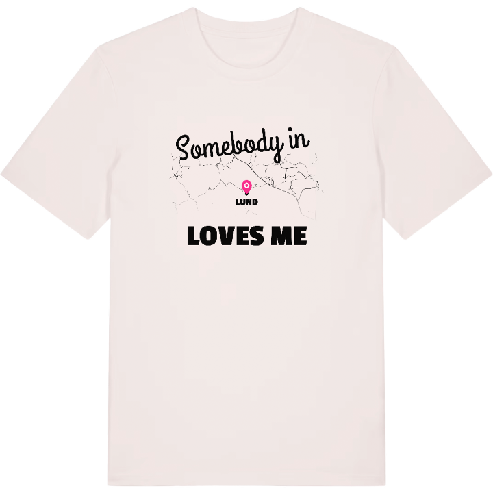 Någon i Lund älskar mig t-shirt – t-shirt från PinShirt