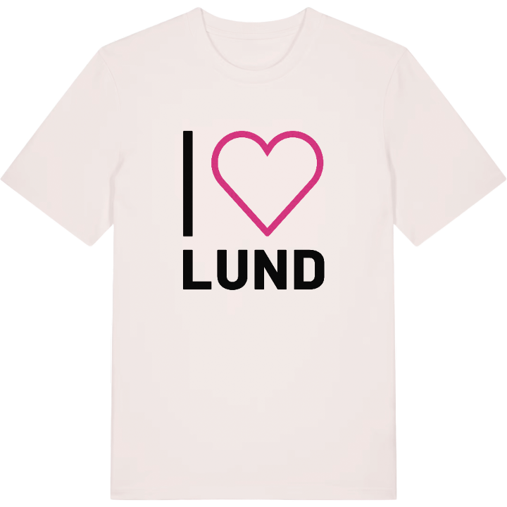 Jag älskar Lund t-shirt stort tryck – t-shirt från PinShirt