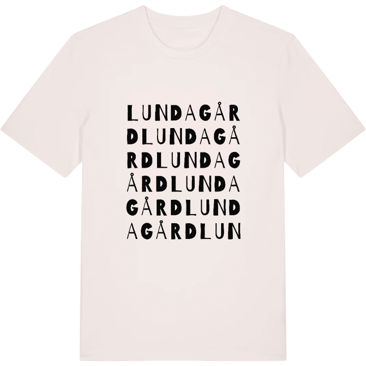 Lundagård ordlek t-shirt – t-shirt från PinShirt