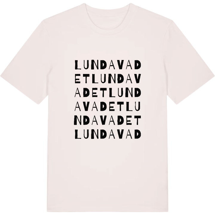 Lundavadet ordlek t-shirt – t-shirt från PinShirt