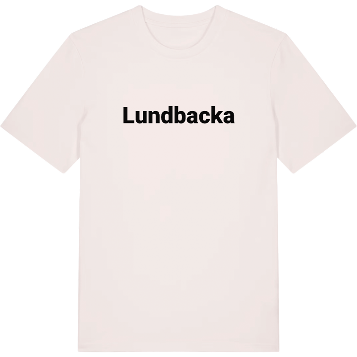 Lundbacka fetstil t-shirt – t-shirt från PinShirt