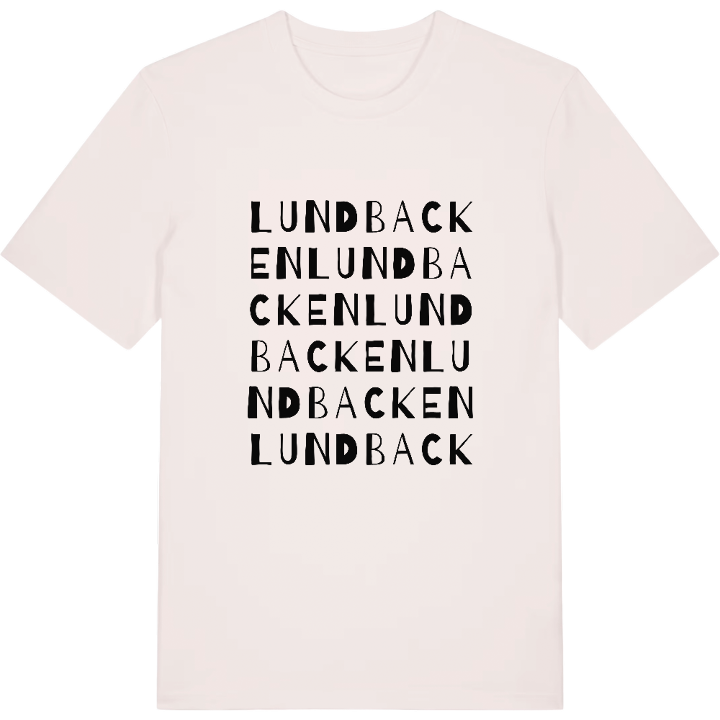 Lundbacken ordlek t-shirt – t-shirt från PinShirt
