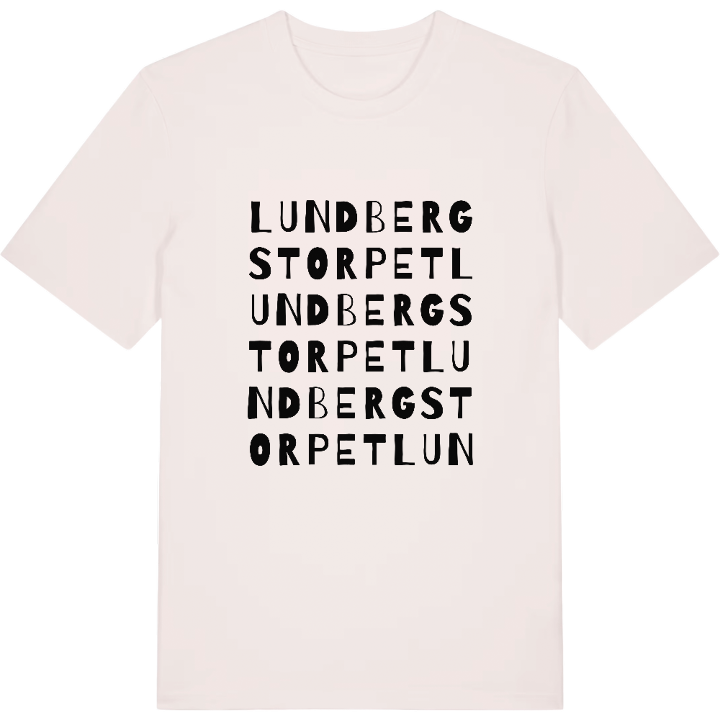 Lundbergstorpet ordlek t-shirt – t-shirt från PinShirt
